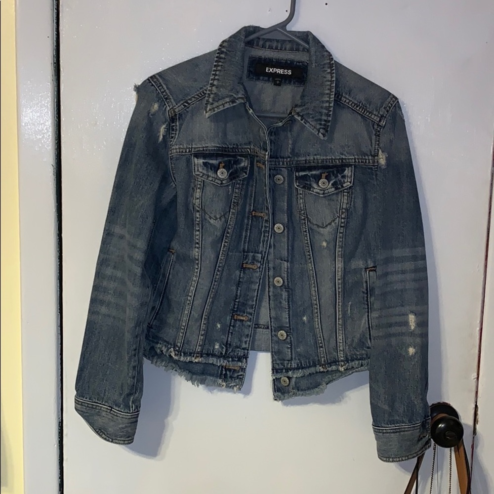 Express Jean Jacket Small - image 1